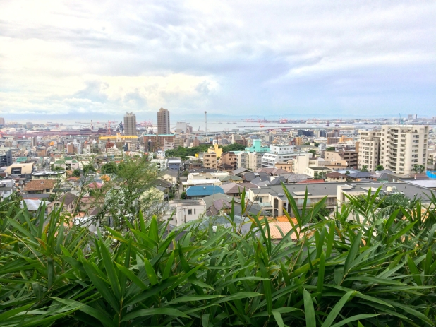 View on Kobe from the Rokkodai campus of Kobe University